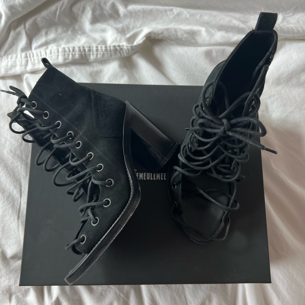 Ann Demeulemeester Black Boots size 8.5
